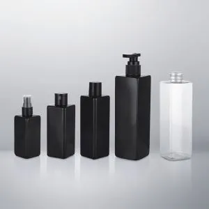 Štvorcové PET fľaša 250ml 350ml 500ml